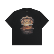 Wooyoungmi Merry Go Round Back Logo T-Shirt Black - 26SS