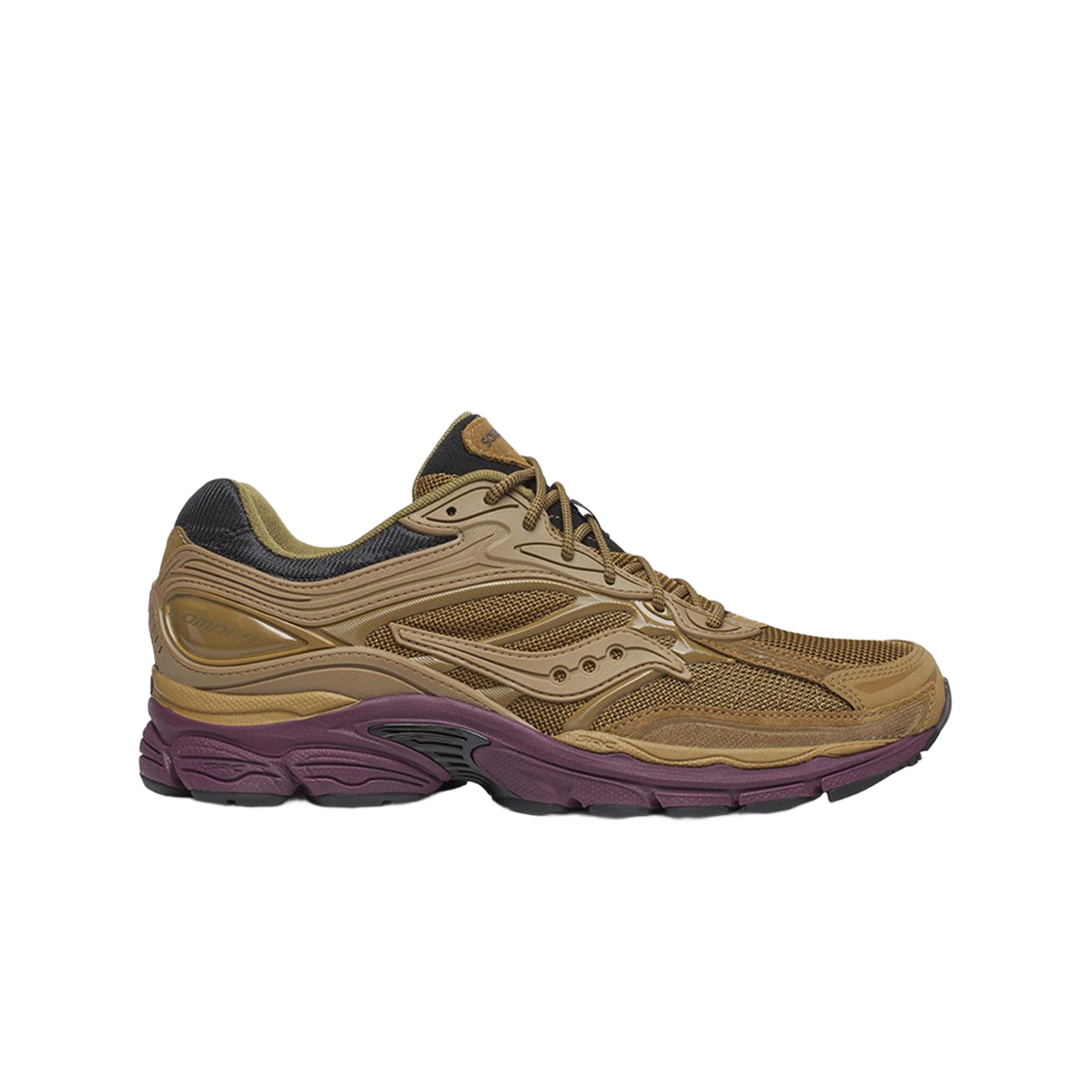 S70897-5 Saucony Progrid Omni 9 Armor Brown Wine