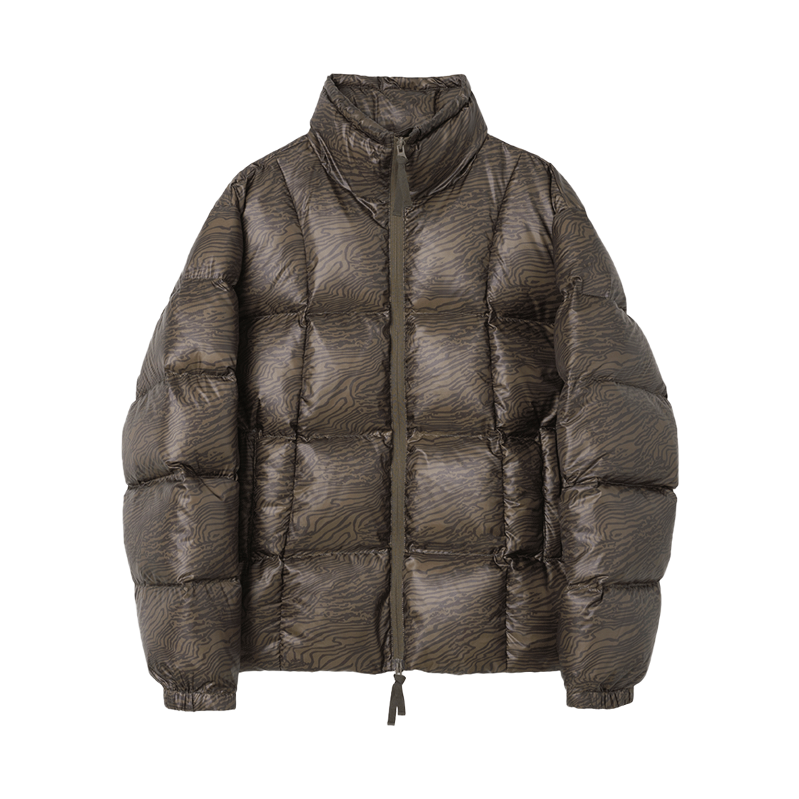 MW094BRW MILLO WOMEN Square Over Fit Puffer Brown