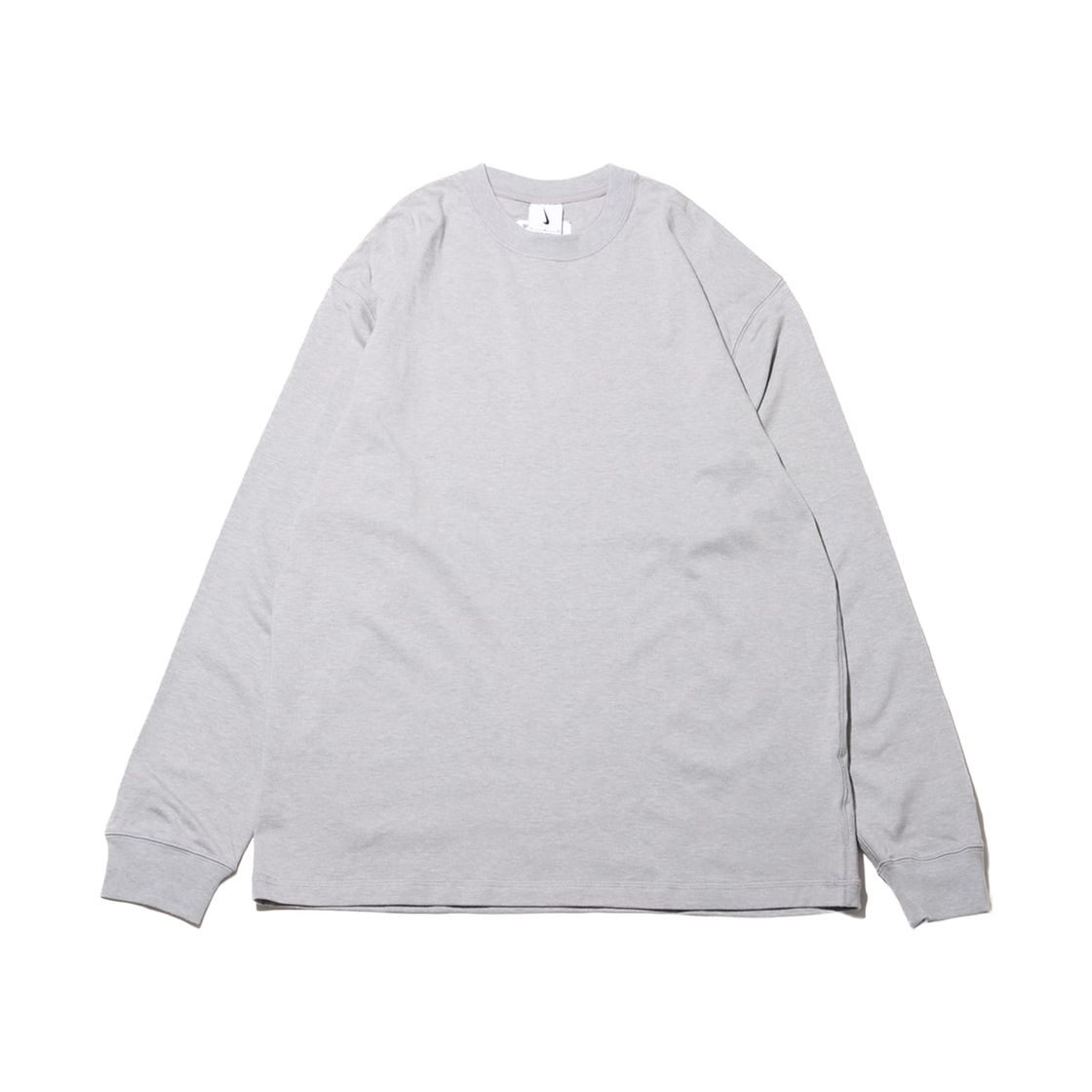 HF6804-048 Nike Wool Classics Long Sleeve T-Shirt Matte Silver Heather - Asia