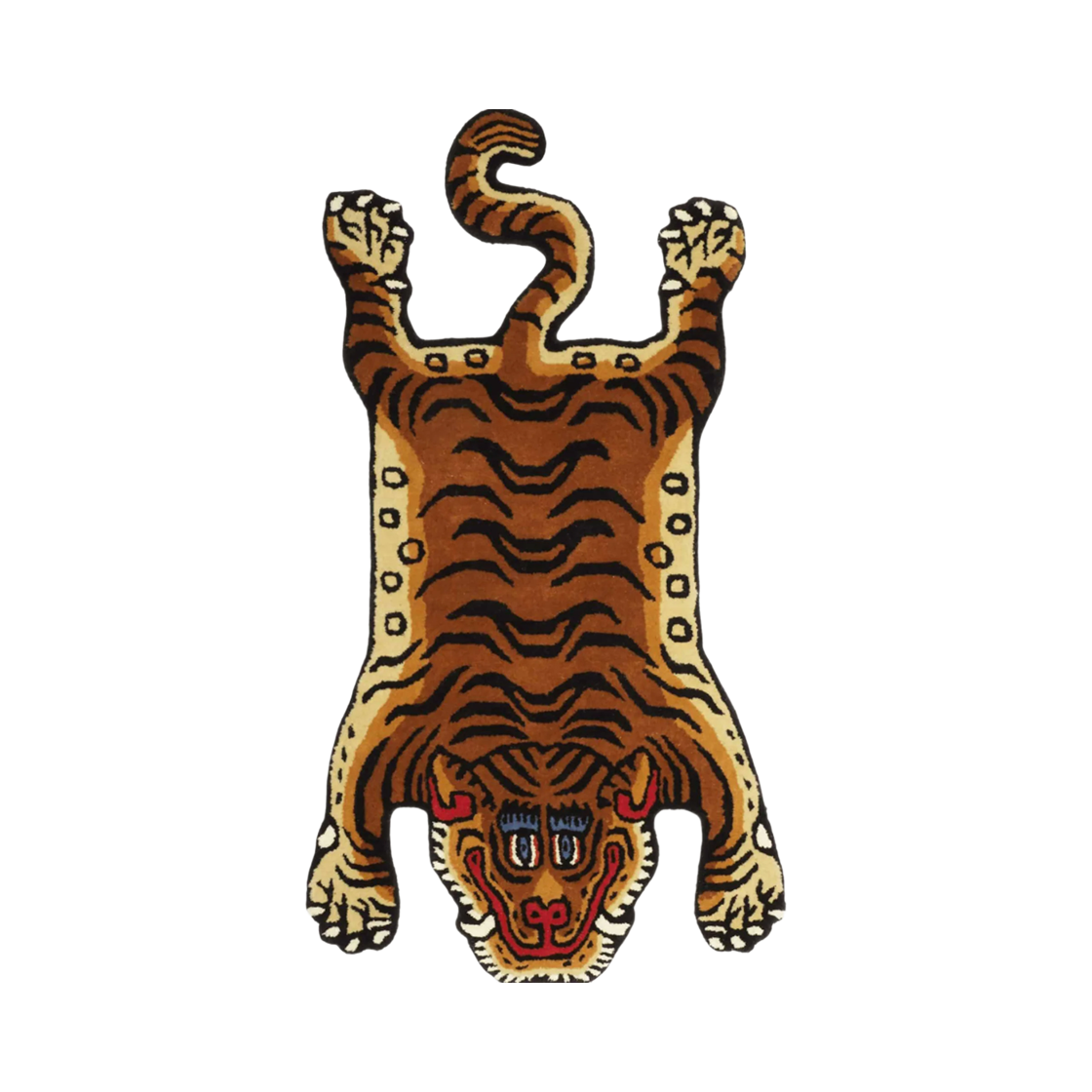 [3% 적립] 파시 아뜰리에 봉구스타 버마 타이거 러그 스몰([3% 적립] PASCH ATELIER BONGUSTA Burma Tiger Rug Small) - 1
