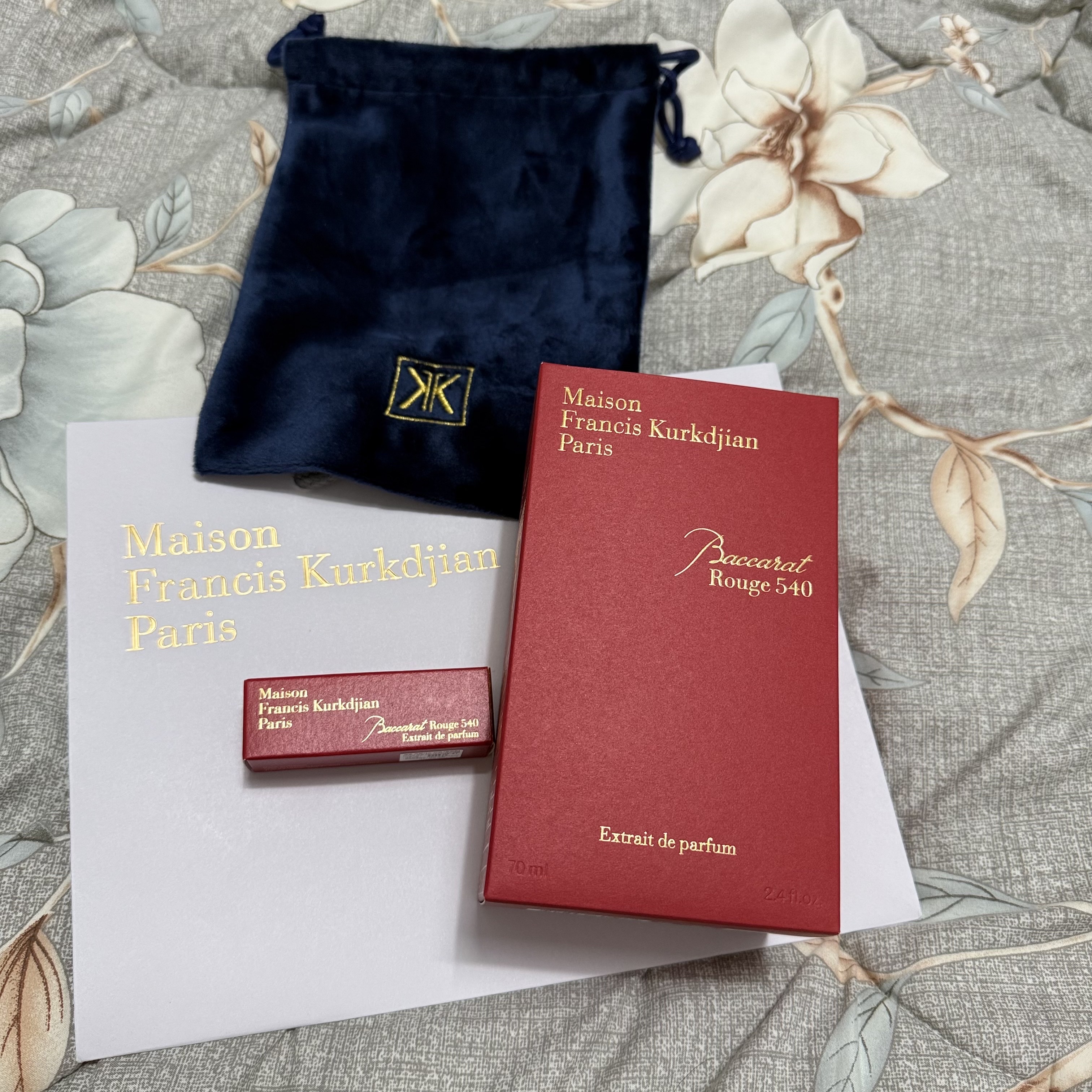 Maison Francis Kurkdjian Baccarat Rouge 540 Extrait De Parfum 70ml 착용 스타일 - 2