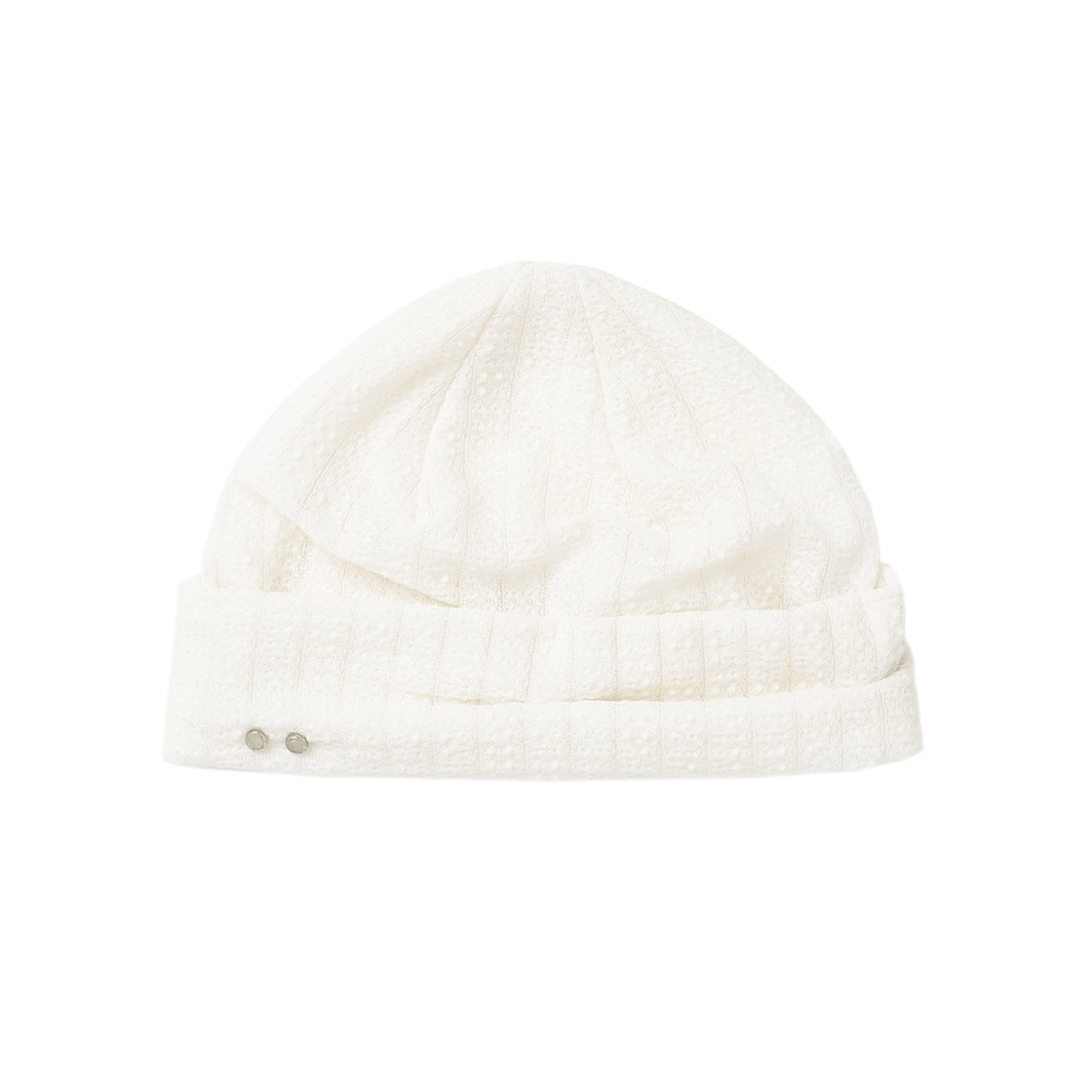 MW075ECR MILLO WOMEN Symbol Lace Beanie Ecru