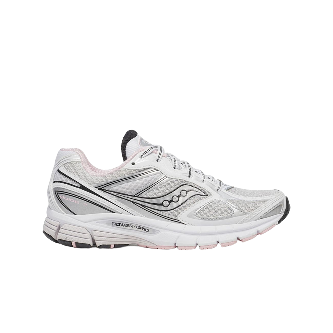 S60936-4 (W) Saucony Progrid Guide 7 White Pink