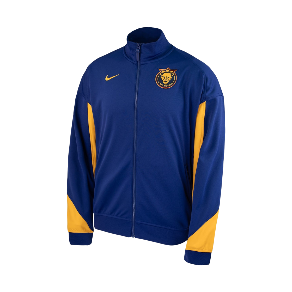 나이키 유타 로얄 FC NWSL 앤섬 자켓 딥 로얄 블루 유니버시티 골드 (M62604UTRO-DRG) (논 마킹 버전)(Nike Utah Royals FC NWSL Anthem Jacket Deep Royal Blue University Gold (M62604UTRO-DRG) (Non Marking Ver.)) - 1