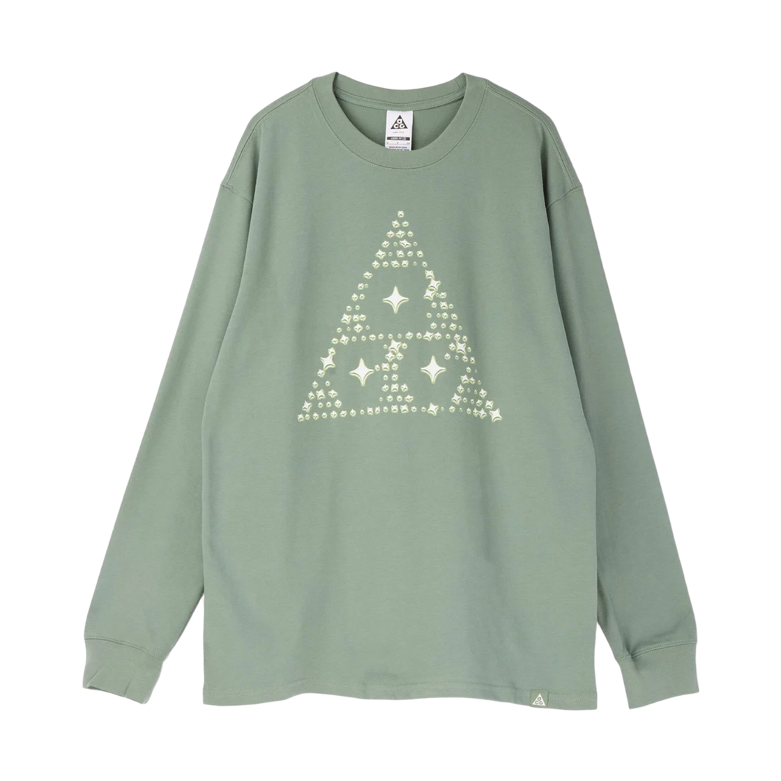 나이키 ACG 롱슬리브 티셔츠 클레이 그린 - 아시아