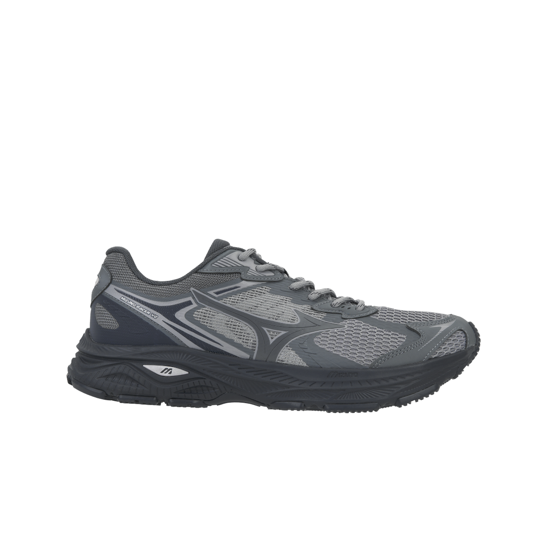 미즈노 레이서 V2 그레이 블랙(Mizuno Racer V2 Grey Black)