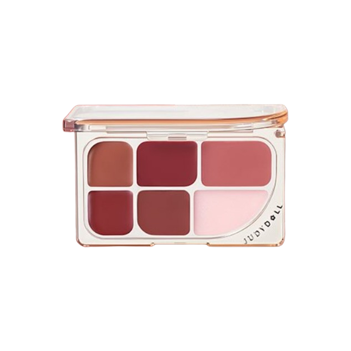 주디돌 6 컬러 멀티 유즈 립 팔레트 02 아이시 베리 팔레트(Judydoll 6 Color Multi-Use Lip Palette 02 Icy Berry Palette)