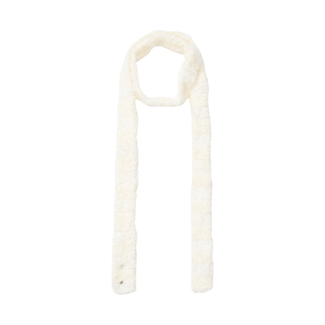 MW133IVR MILLO WOMEN Mixed Knit Scarf Ivory