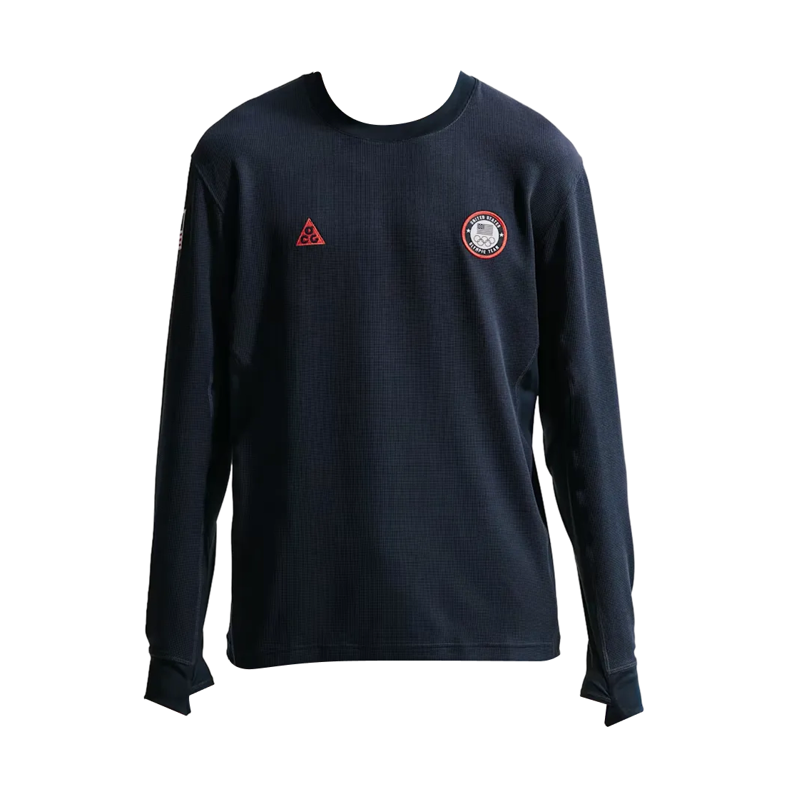 IB2634-451 Nike ACG Team USA Dri-Fit ADV Top Obsidian Chile Red (IB2634-451)