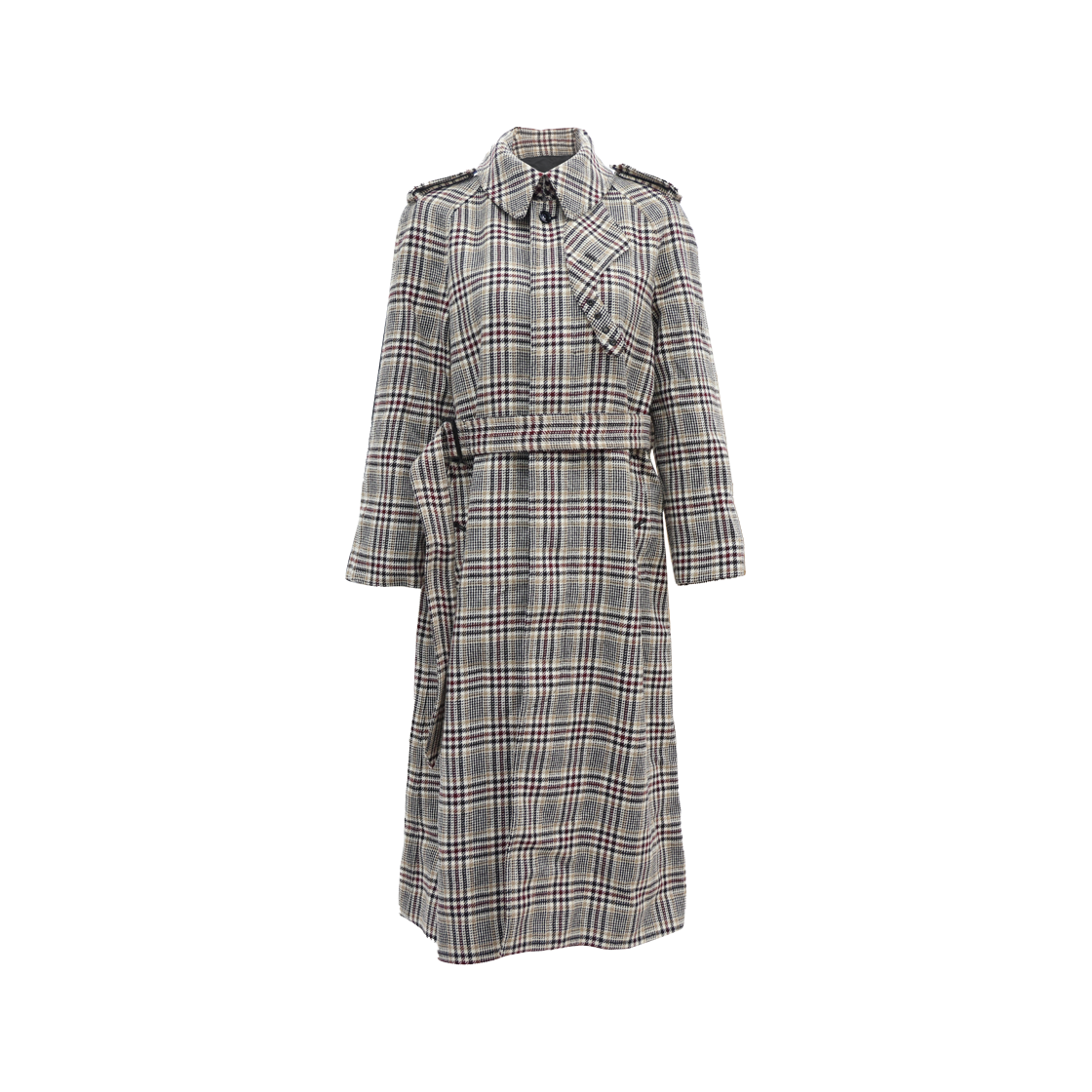 셀린느 2M382330D 프린스 오브 케일 체크 트렌치 코트 울(Celine Prince of Wales Check Wool Trench Coat)