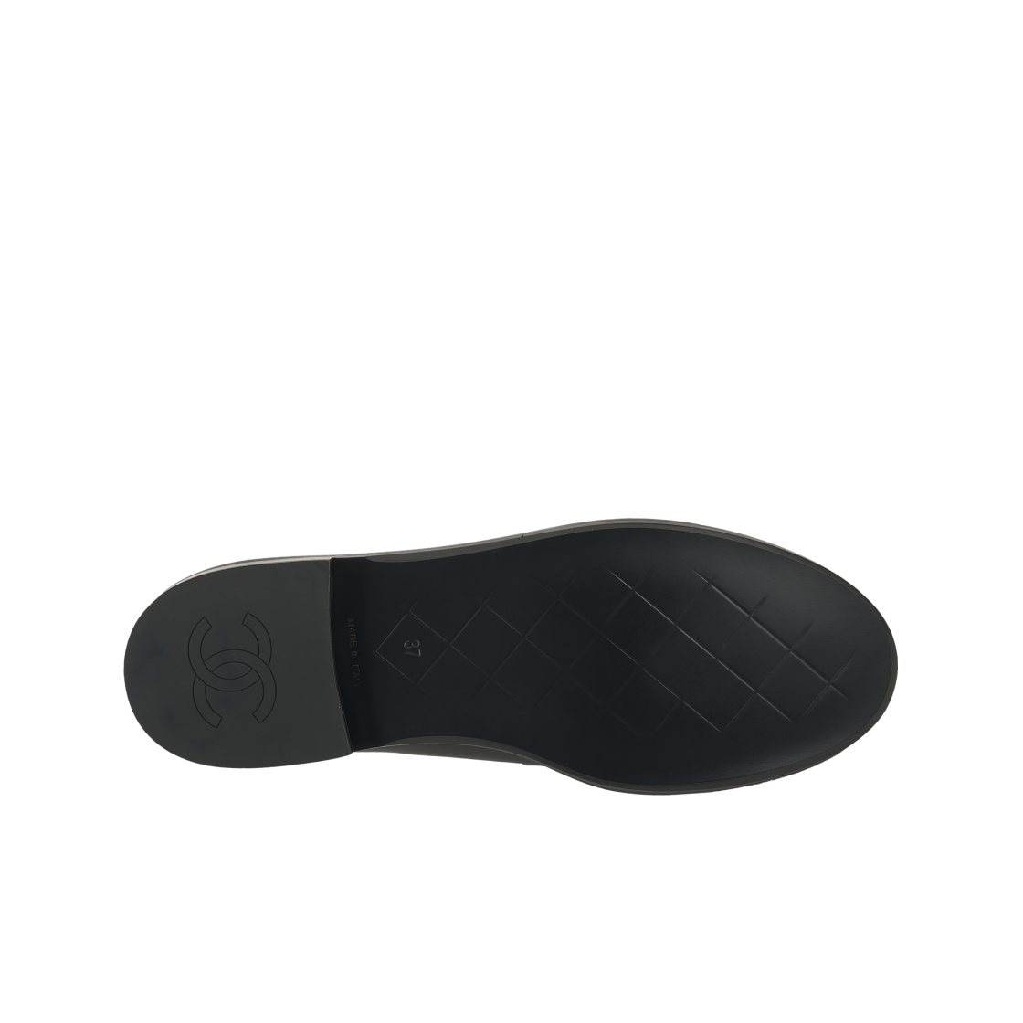 (W) 샤넬 모카신 램스킨 & 블랙((W) Chanel Moccasins Lambskin & Black) - 2