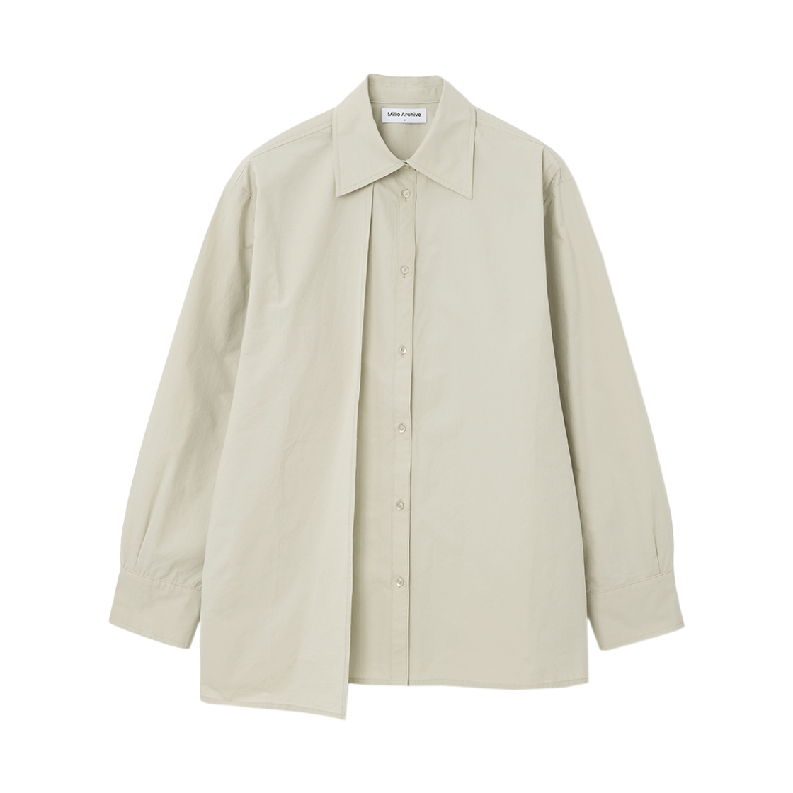 밀로 우먼 오버 핏 더블 셔츠 민트(MILLO WOMEN Over fit Double Shirt Mint) - 1