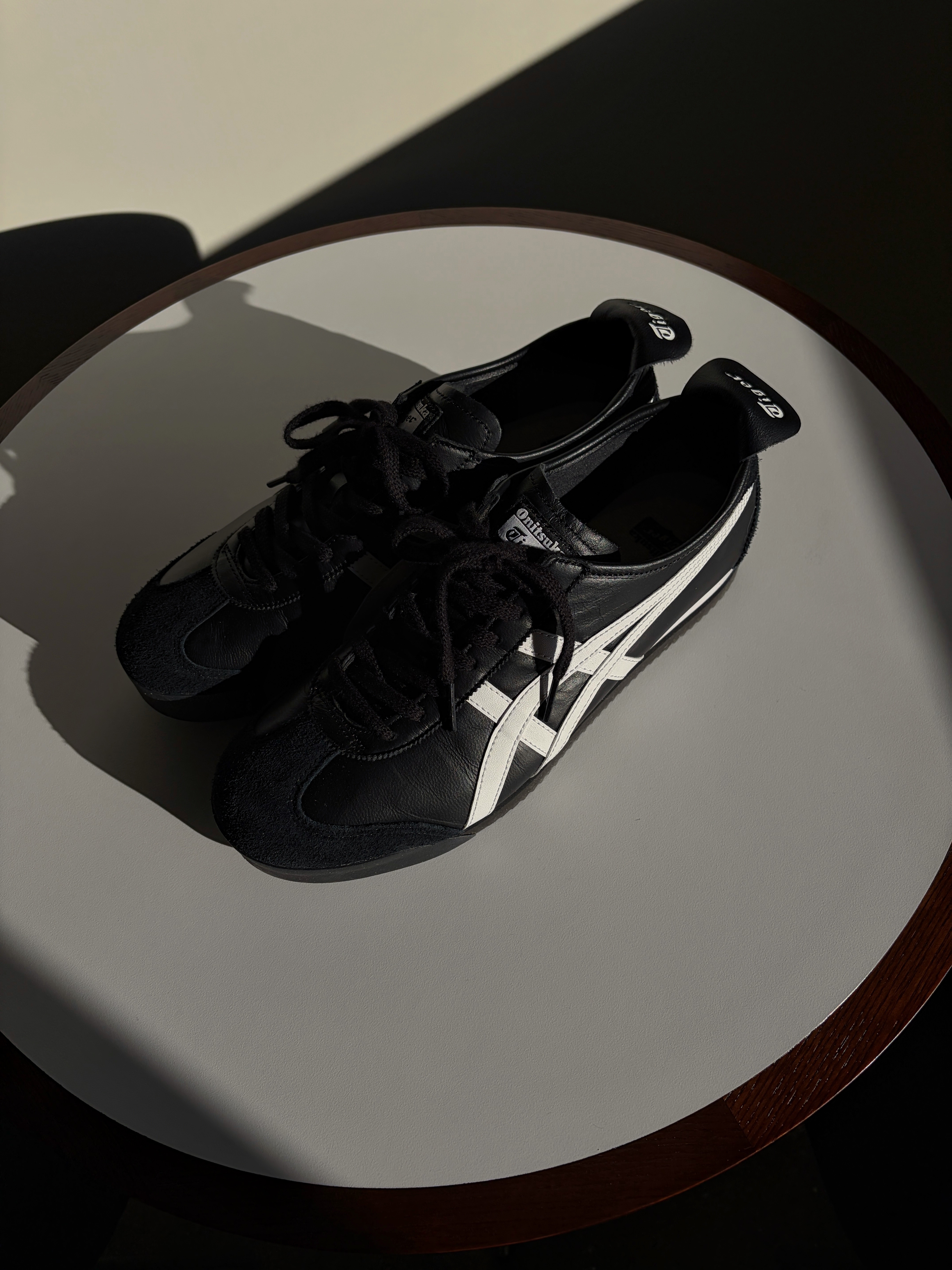 Onitsuka Tiger Mexico 66 Black White, Onitsuka Tiger Mexico 66 PF Black White 착용 스타일