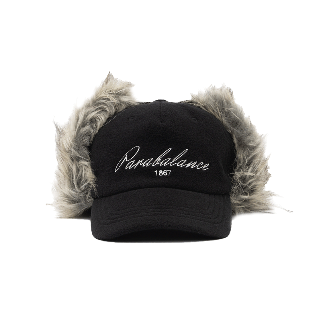 MW267BLK MILLO WOMEN Fur Earflap Ball Cap Black