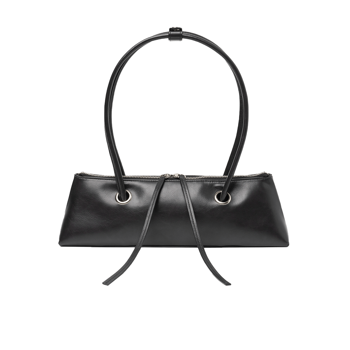 MW128BLK MILLO WOMEN Vintage Eyelet Bag Black