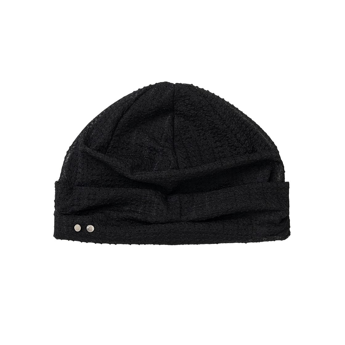 MW075BLK MILLO WOMEN Symbol Lace Beanie Black