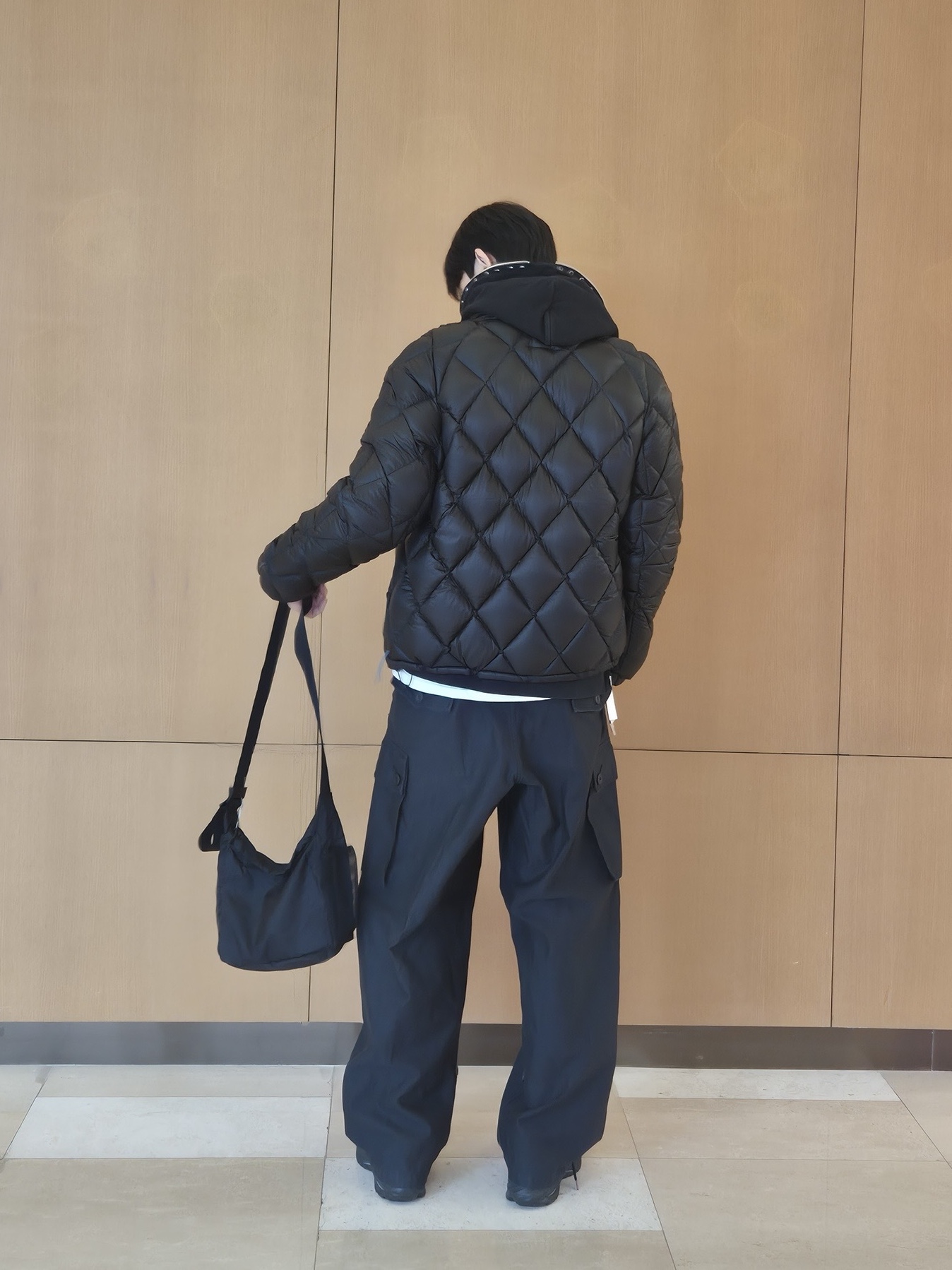 Orslow Wide Fit Cargo Pants Navy - 25FW 착용 스타일 - 6