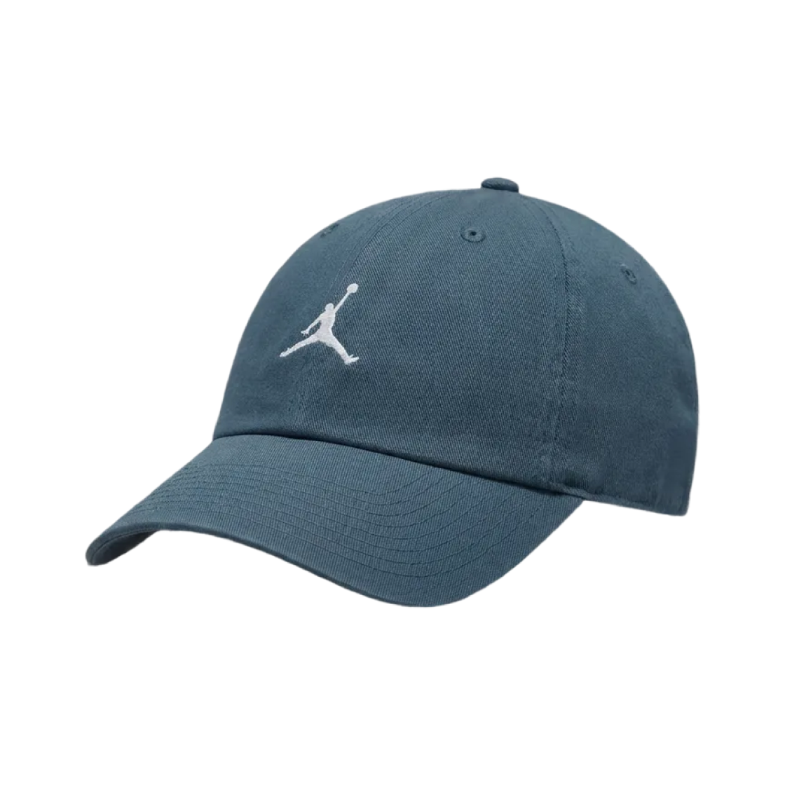 HQ1963-479 Jordan Club Unstructured Curved Bill Cap Squadron Blue Sail