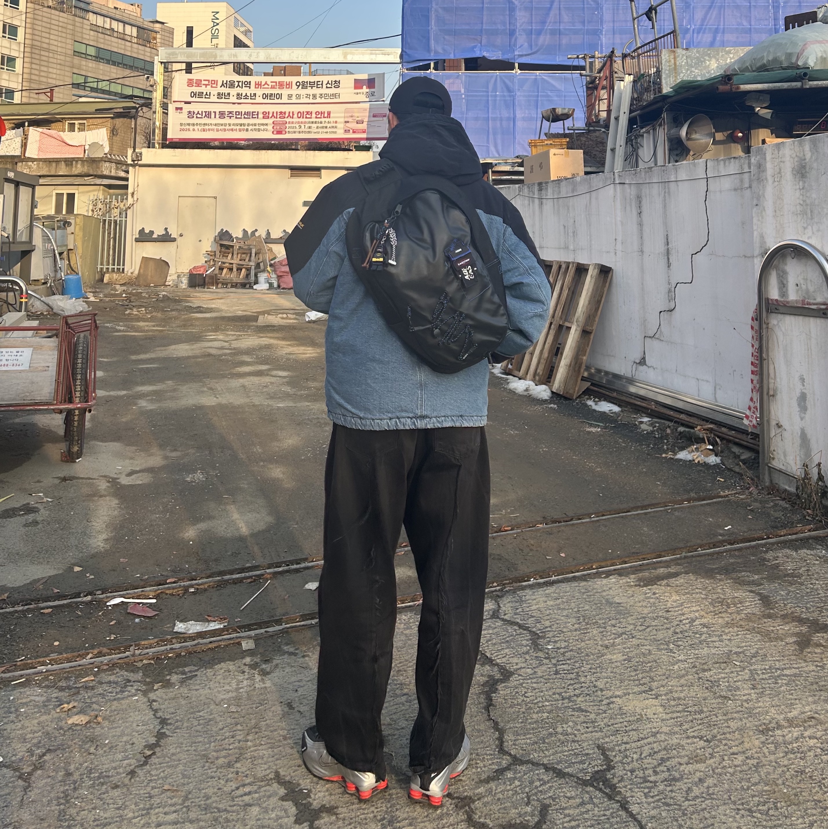 Supreme x Dickies Cordura Hooded Work Jacket Denim - 25FW, Casio 50th Anniversary Ring Watch CRW-001-1 착용 스타일 - 2