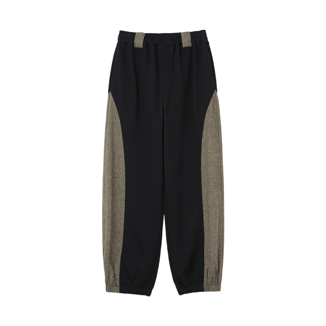 밀로 우먼 컬러 사이드 스웨트 팬츠 블랙(MILLO WOMEN Color Side Sweatpants Black) - 1