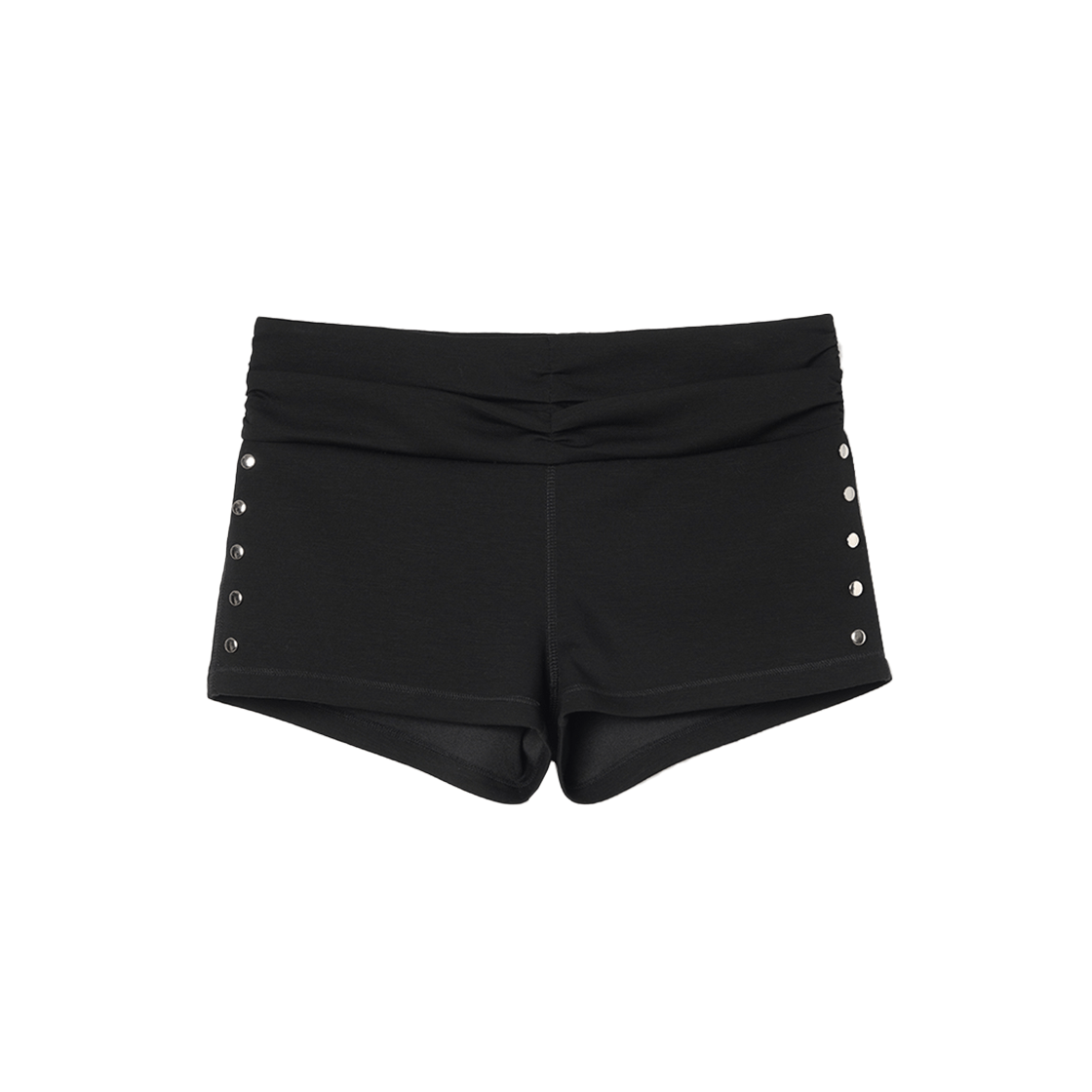 MW200BLK MILLO WOMEN Jersey Micro Shorts Black