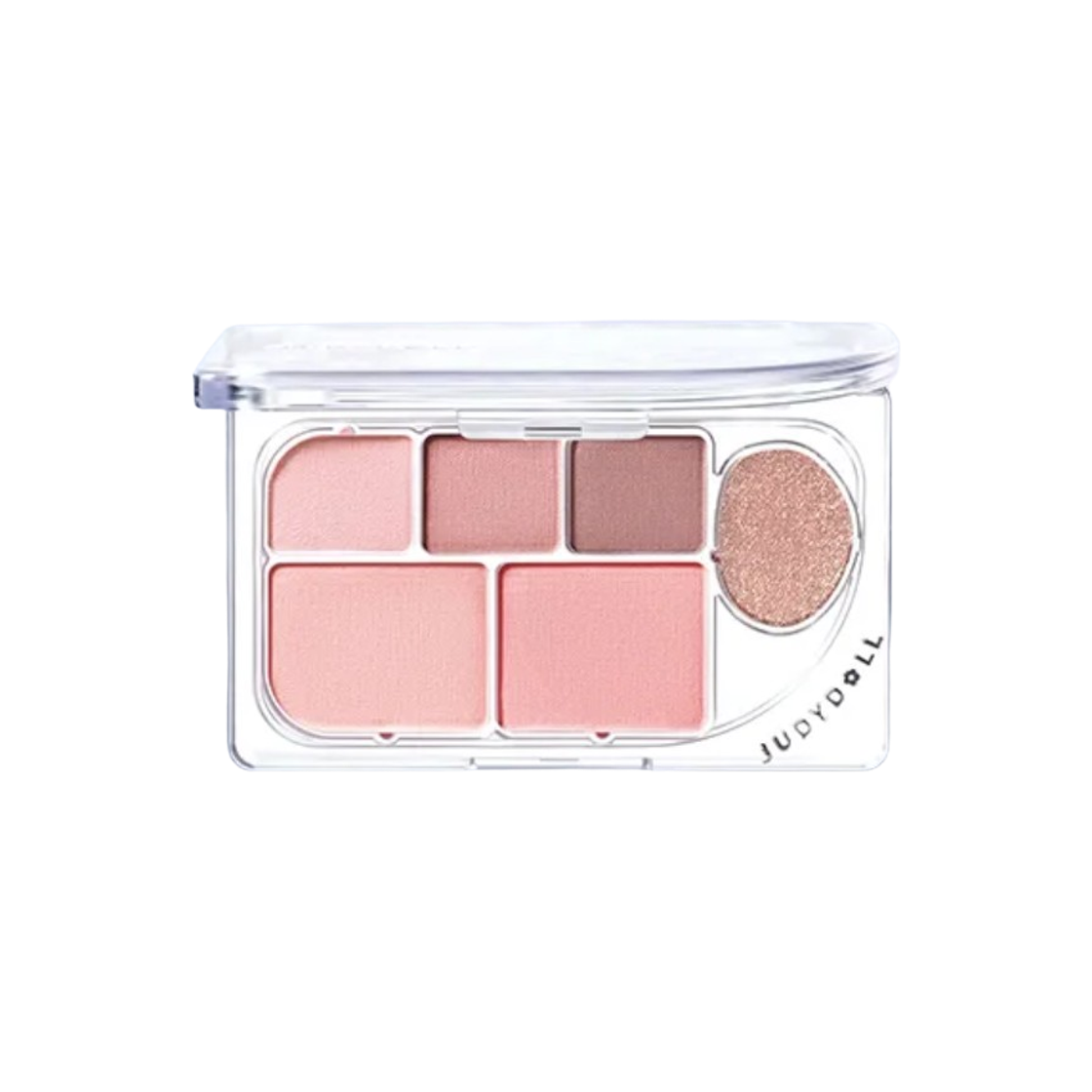 - Judydoll Dew Shine 6 Color Palette 01 Peach Soda