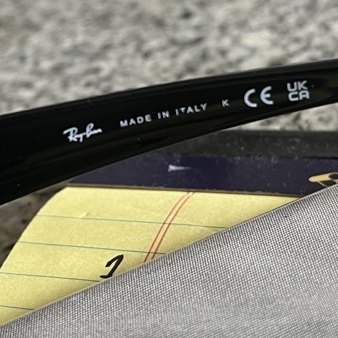 Ray-Ban DADDY-O II Polished Black Frame Green Classic G-15 Lenses 착용 스타일