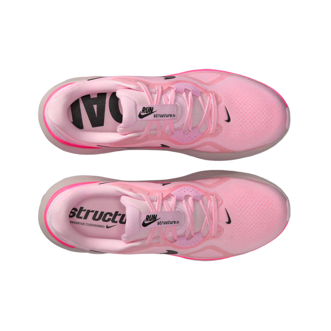 나이키 스트럭처 26 핑크 폼 하이퍼 핑크(Nike Structure 26 Pink Foam Hyper Pink) - 2