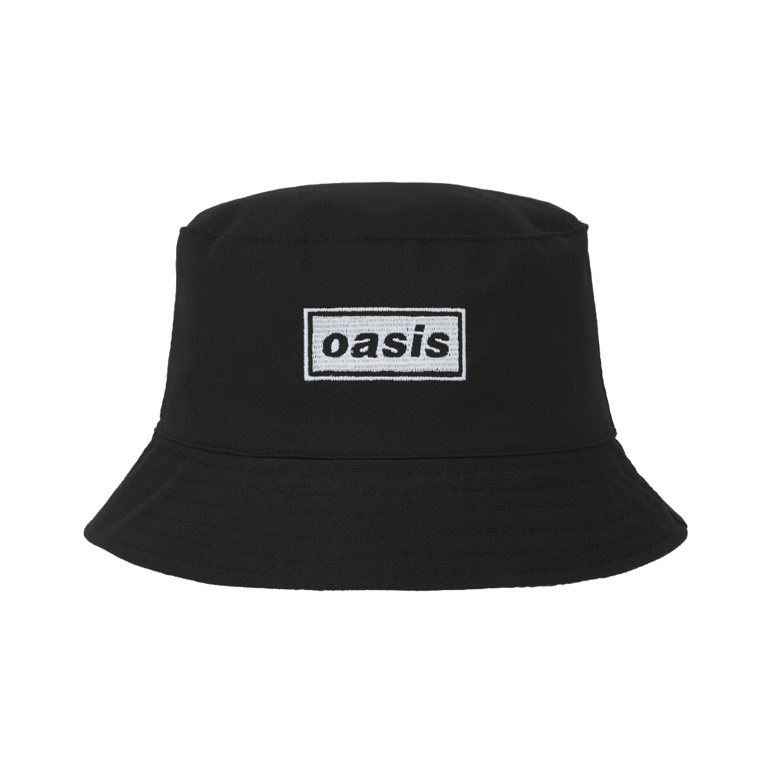 오아시스 데카 로고 리버시블 버킷햇 블랙 화이트(Oasis Decca Logo Reversible Bucket Hat Black White) - 2