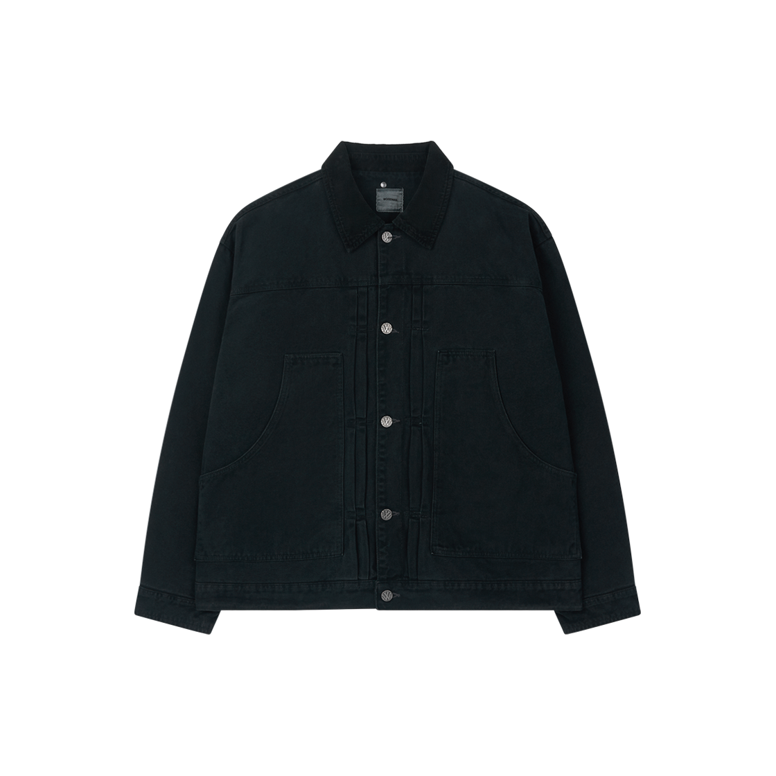 25FWJK03CH Woodman Dust Washed Jacket - Charcoal