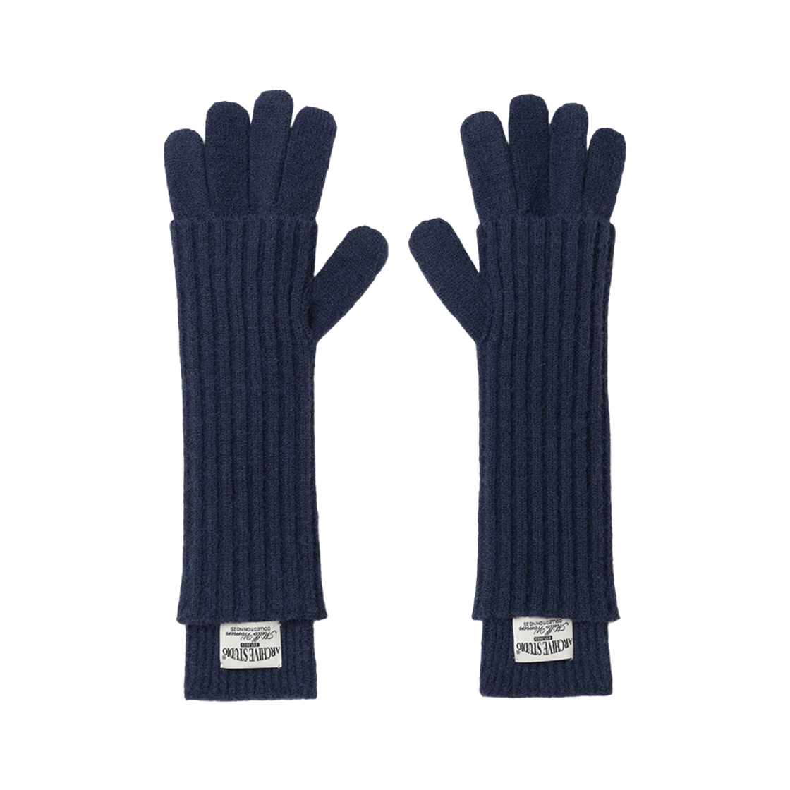밀로 우먼 니트 워머 글러브 딥 블루(MILLO WOMEN Knitted Warmer Gloves Deep Blue)