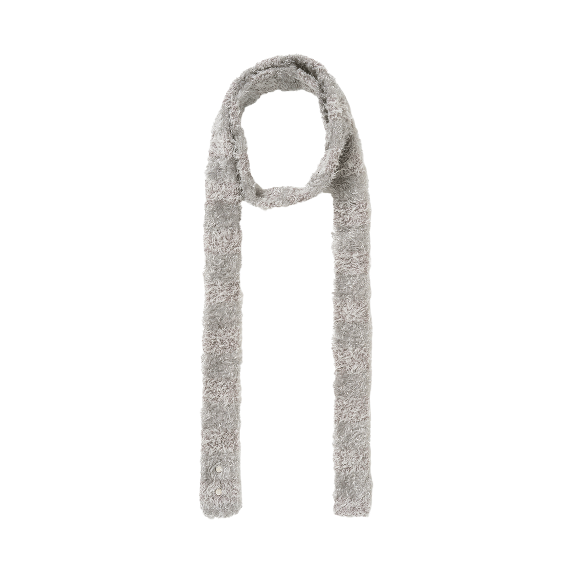 MW133GRA MILLO WOMEN Mixed Knit Scarf Gray
