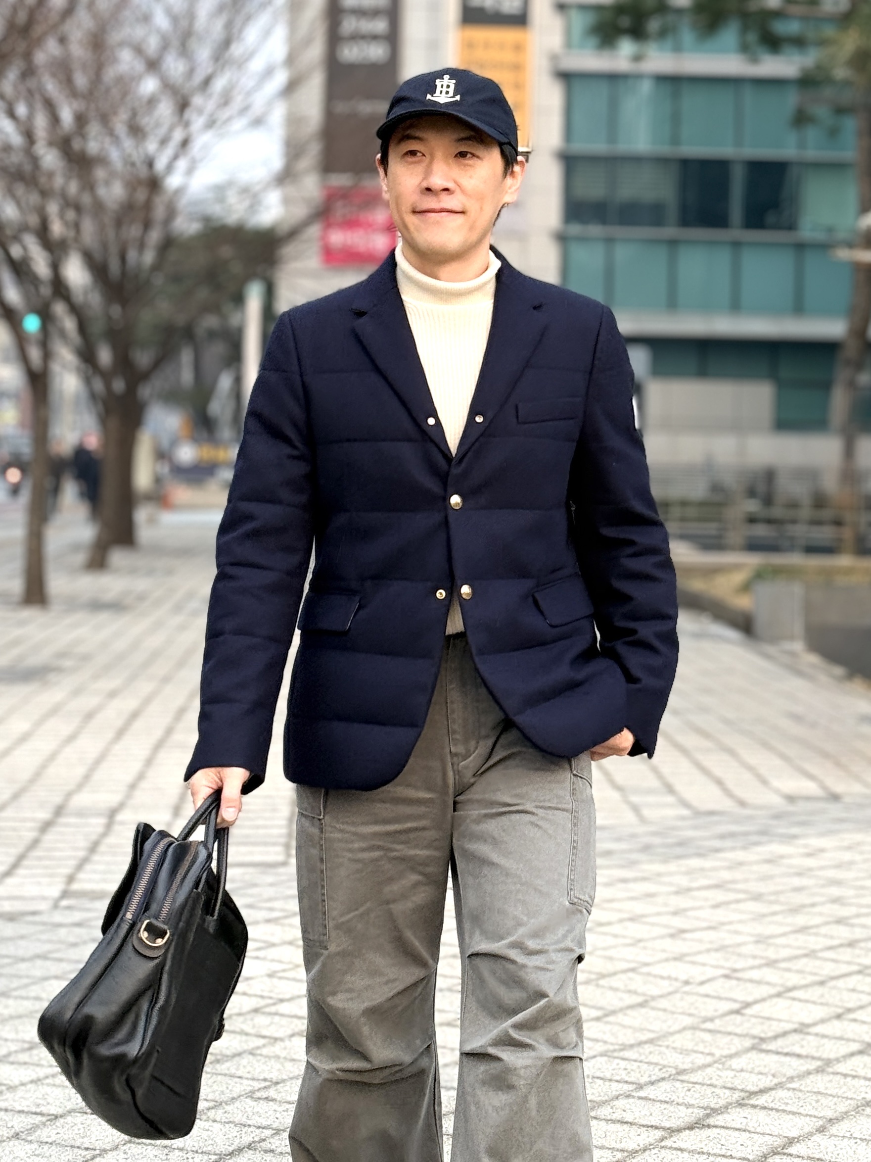 Alden 9901 Cordovan Plain Toe Blucher Oxford Black - E 착용 스타일 - 2