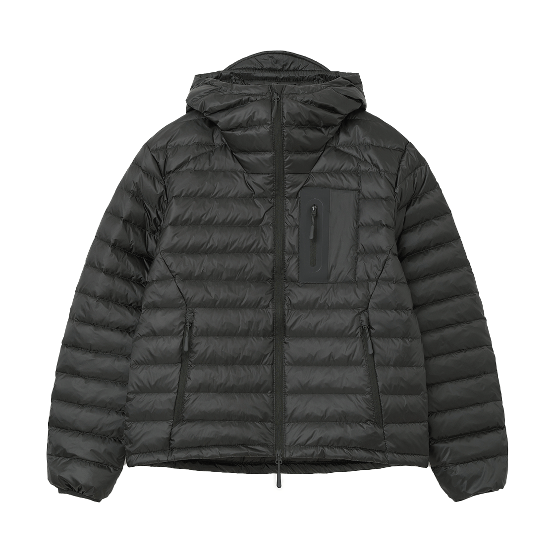 MW256BLK MILLO WOMEN Light Hooded Down Jacket Black