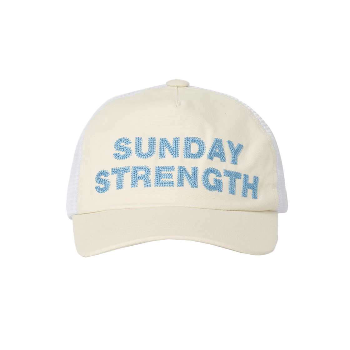 MW213ECR MILLO WOMEN Sunday Trucker Cap Ecru