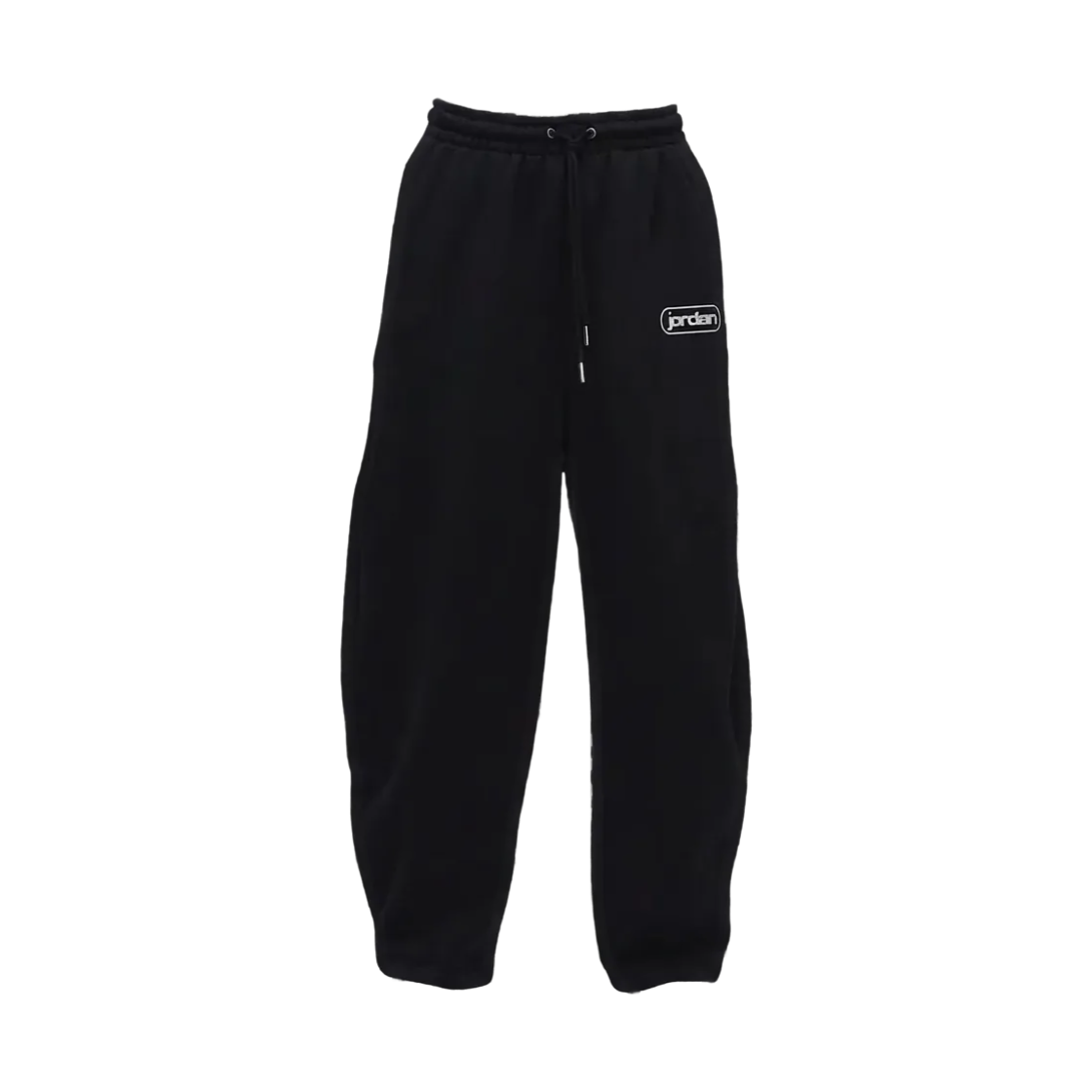 IF1002-010 (W) Jordan Flight Fleece Baggy Pants Black Sail - Asia