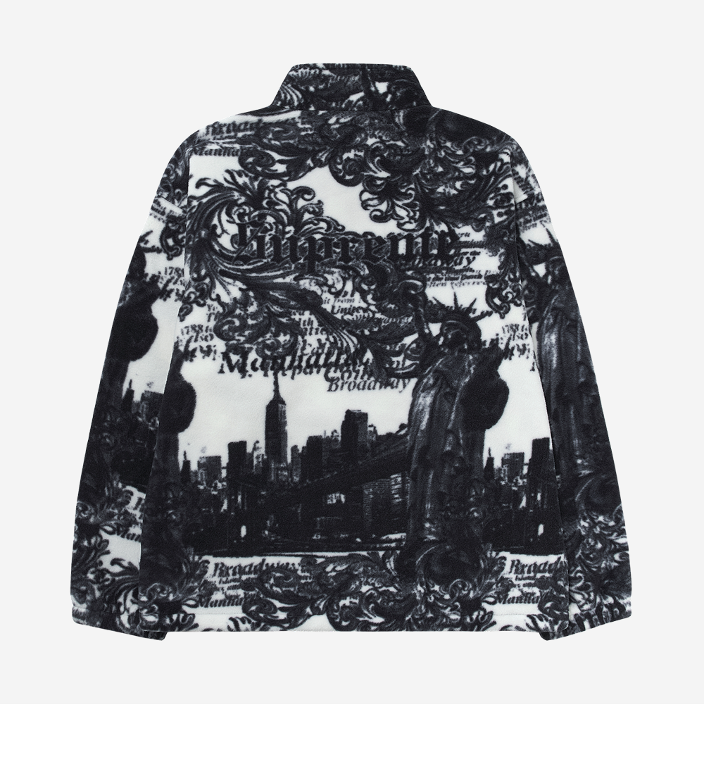 슈프림 뉴욕 플리스 자켓 화이트 - 25FW | Supreme | KREAM