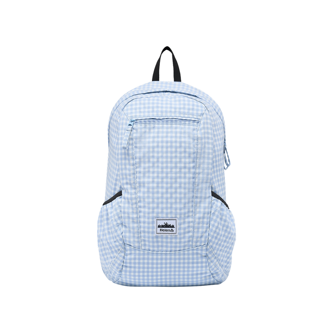 하이산 컴팩트 포켓백 V1 깅엄체크 스카이(Heisan Compact Pocket Bag V1 Gingham Check - Sky)