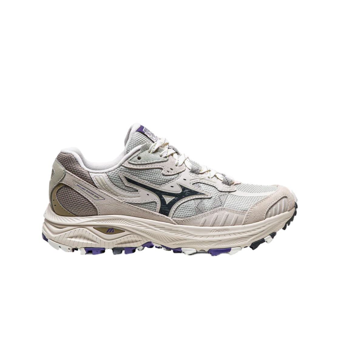 D1GH241206 Mizuno Racer ADV Adventure Off White Purple