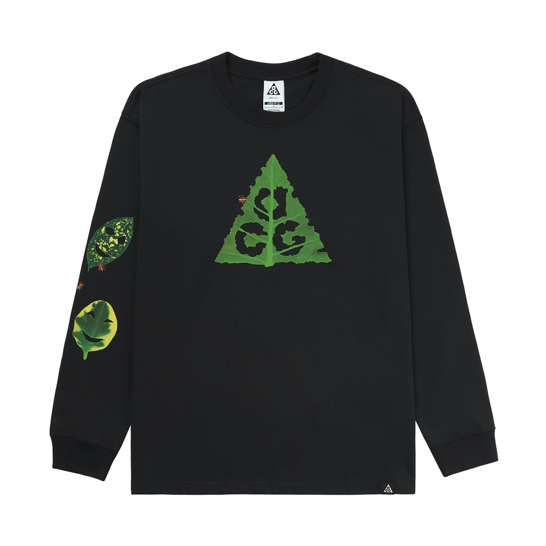 HJ0803-010 Nike ACG Long Sleeves T-Shirt Black - Asia