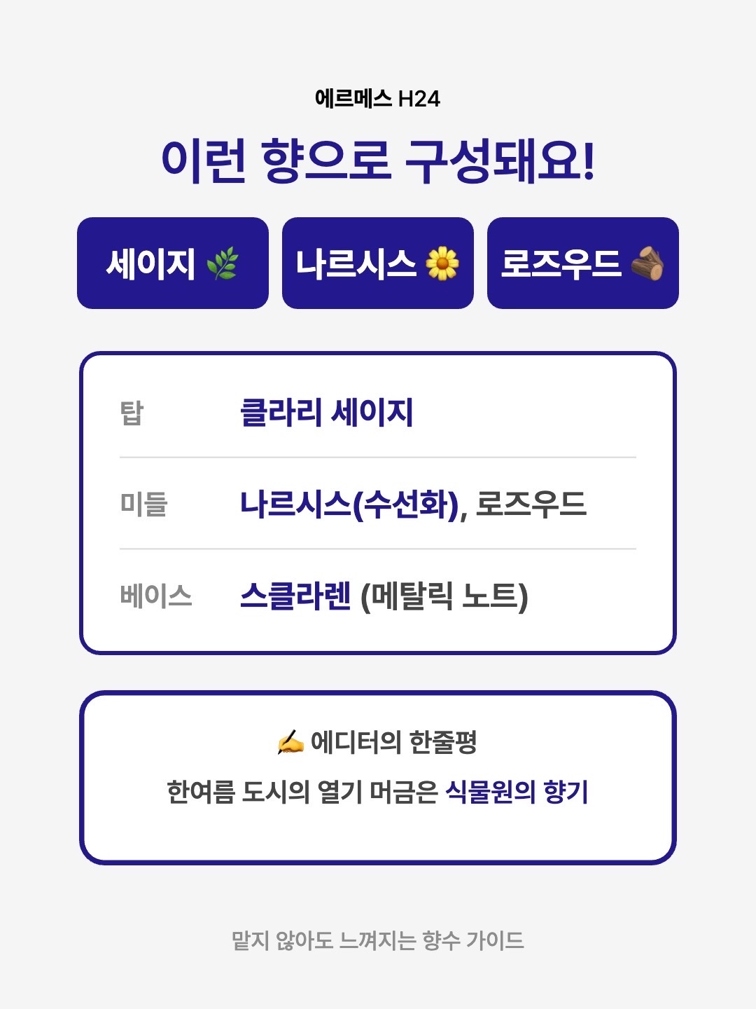 Hermes H24 Eau de Parfum 50ml, Hermes H24 Eau de Toilette 100ml 착용 스타일 - 3