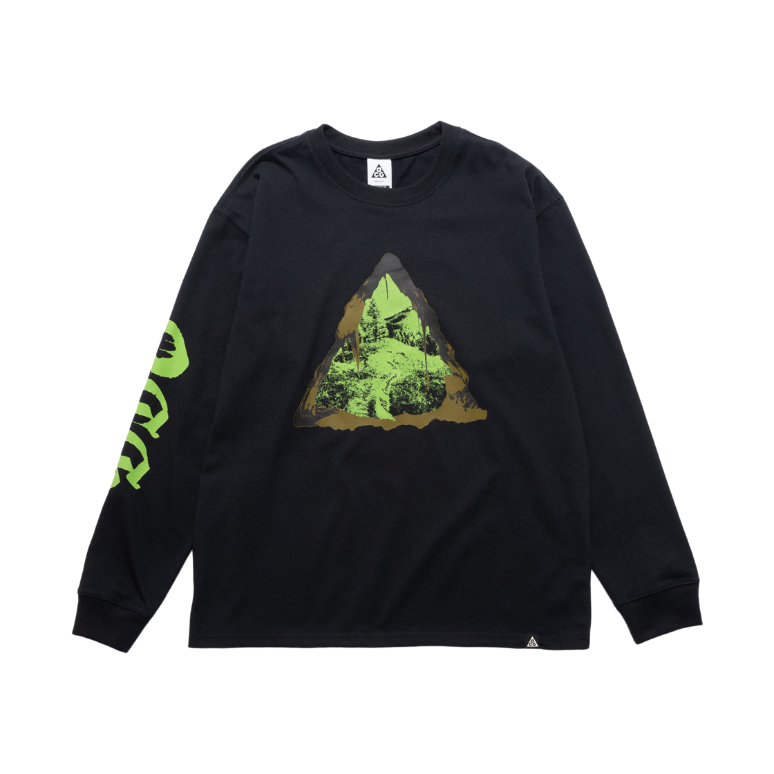 IH1303-010 Nike ACG Dri-Fit Long Sleeve T-Shirt Black - Asia