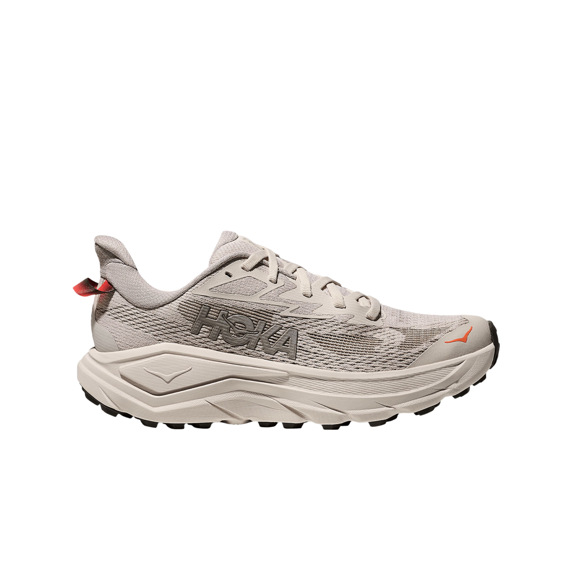 1168719-SPHL (W) Hoka Challenger 8 Stucco Asphalt Grey