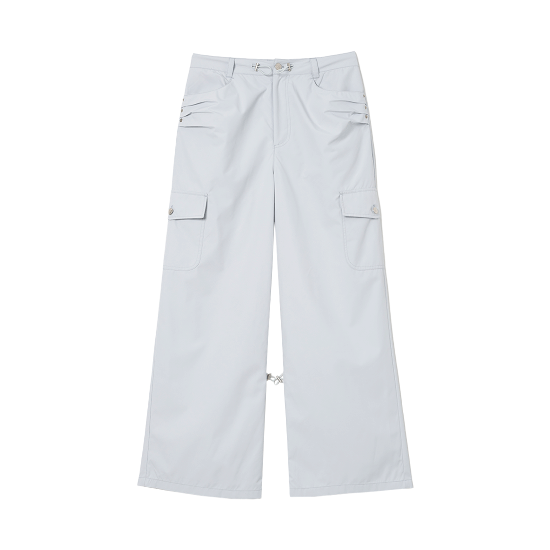 MW205SKB MILLO WOMEN String Cargo Wide Pants Sky Blue