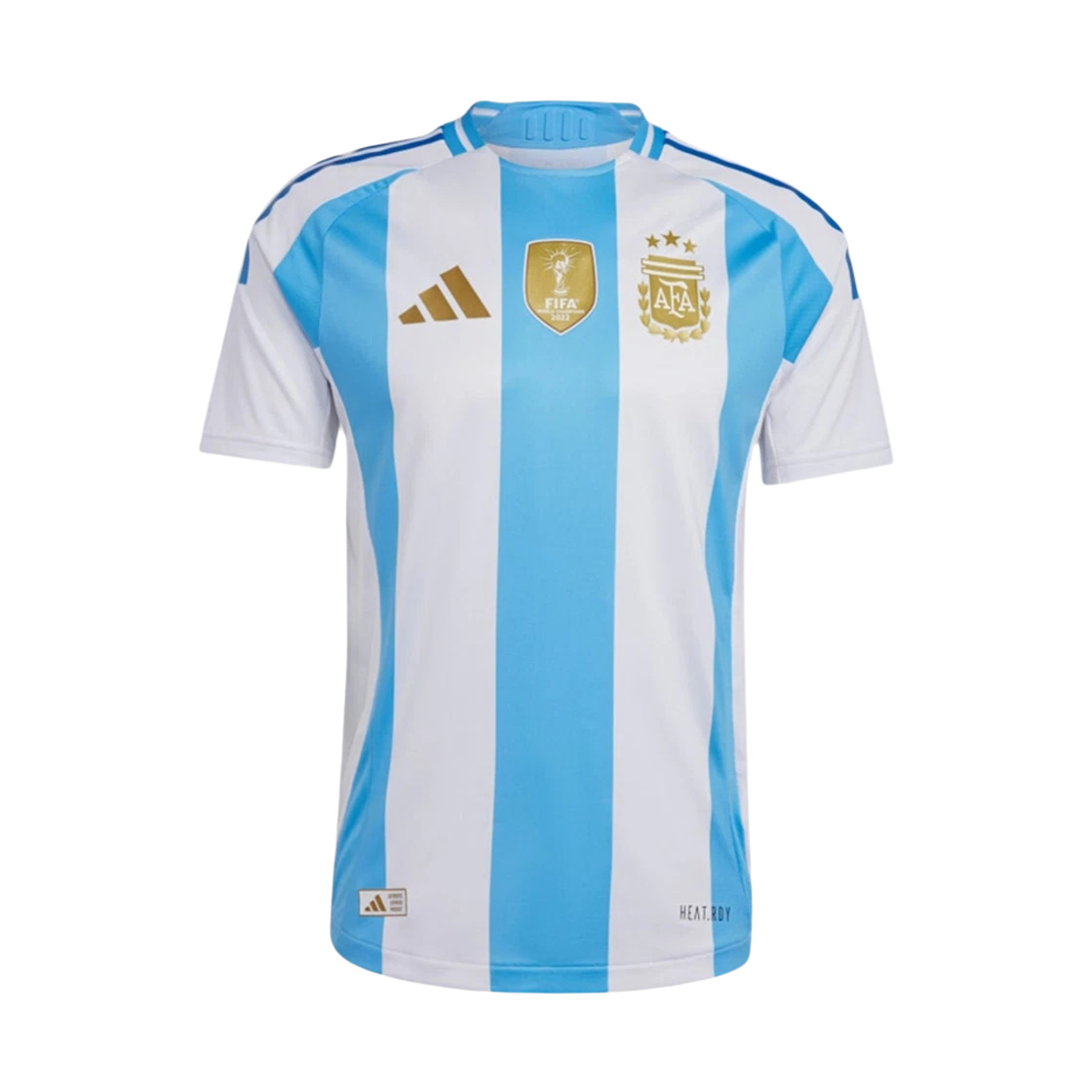 아디다스 아르헨티나 팀 2024 홈 어센틱 저지 화이트 블루 버스트 - US 사이즈 (논 마킹 버전)(Adidas Argentina Team 2024 Home Authentic Jersey White Blue Burst - US Sizing (Non Marking Ver.)) - 1