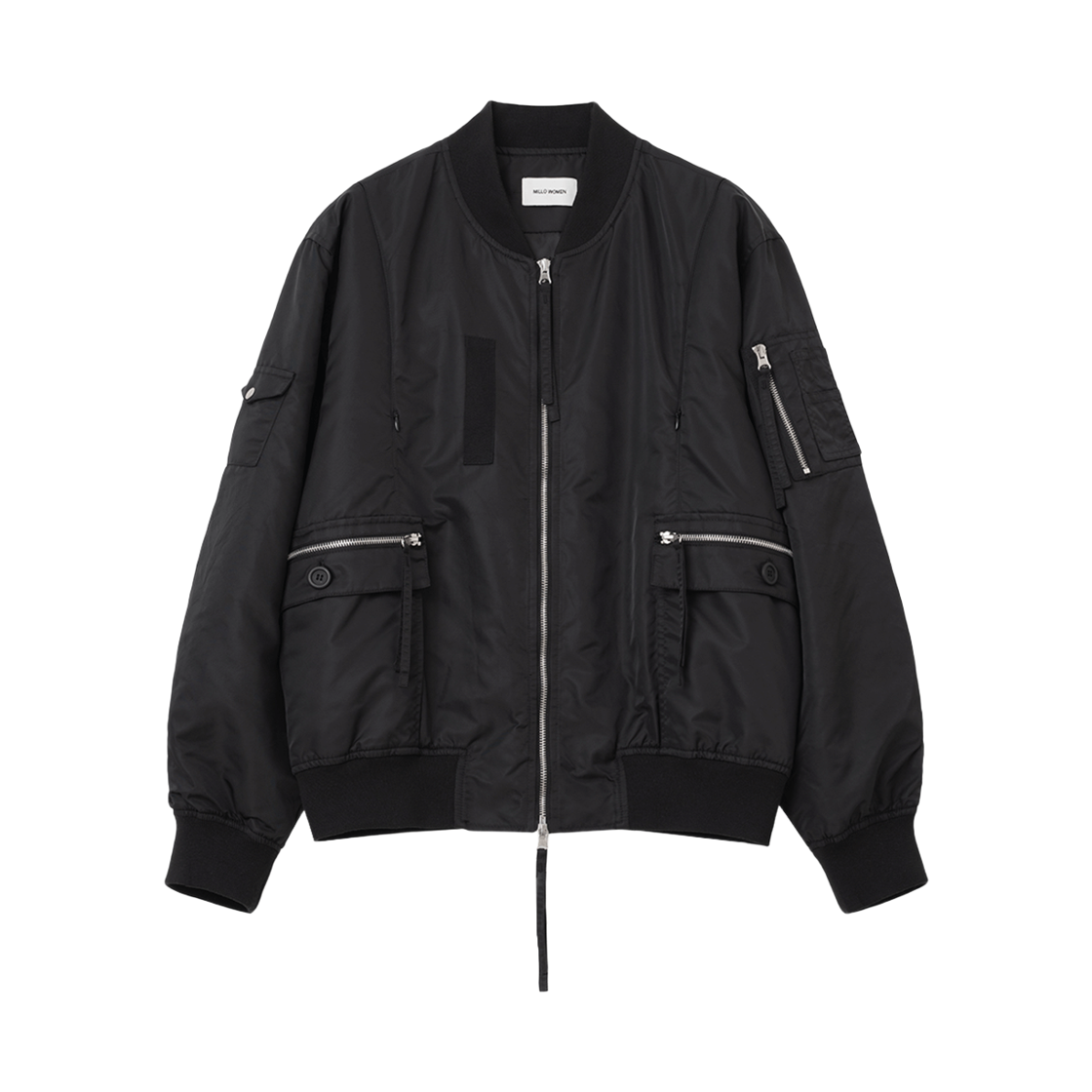 밀로 우먼 블렌디드 플라이트 자켓 블랙(MILLO WOMEN Blened Flight Jacket Black)