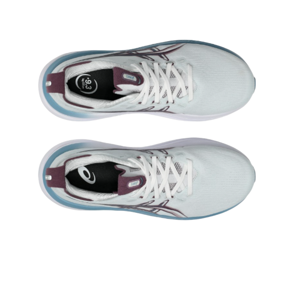 (W) 아식스 젤 님버스 28 아틱 블루 벨벳 퍼플((W) Asics Gel-Nimbus 28 Arctic Blue Velvet Purple) - 2