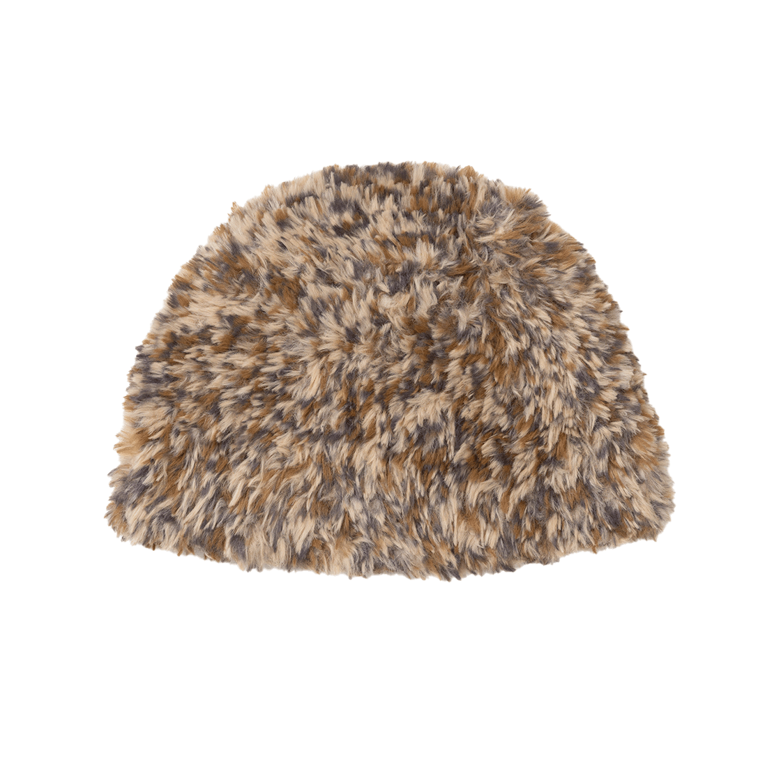 MW035FBR MILLO WOMEN Fur Knit Bucket Hat Fade Brown