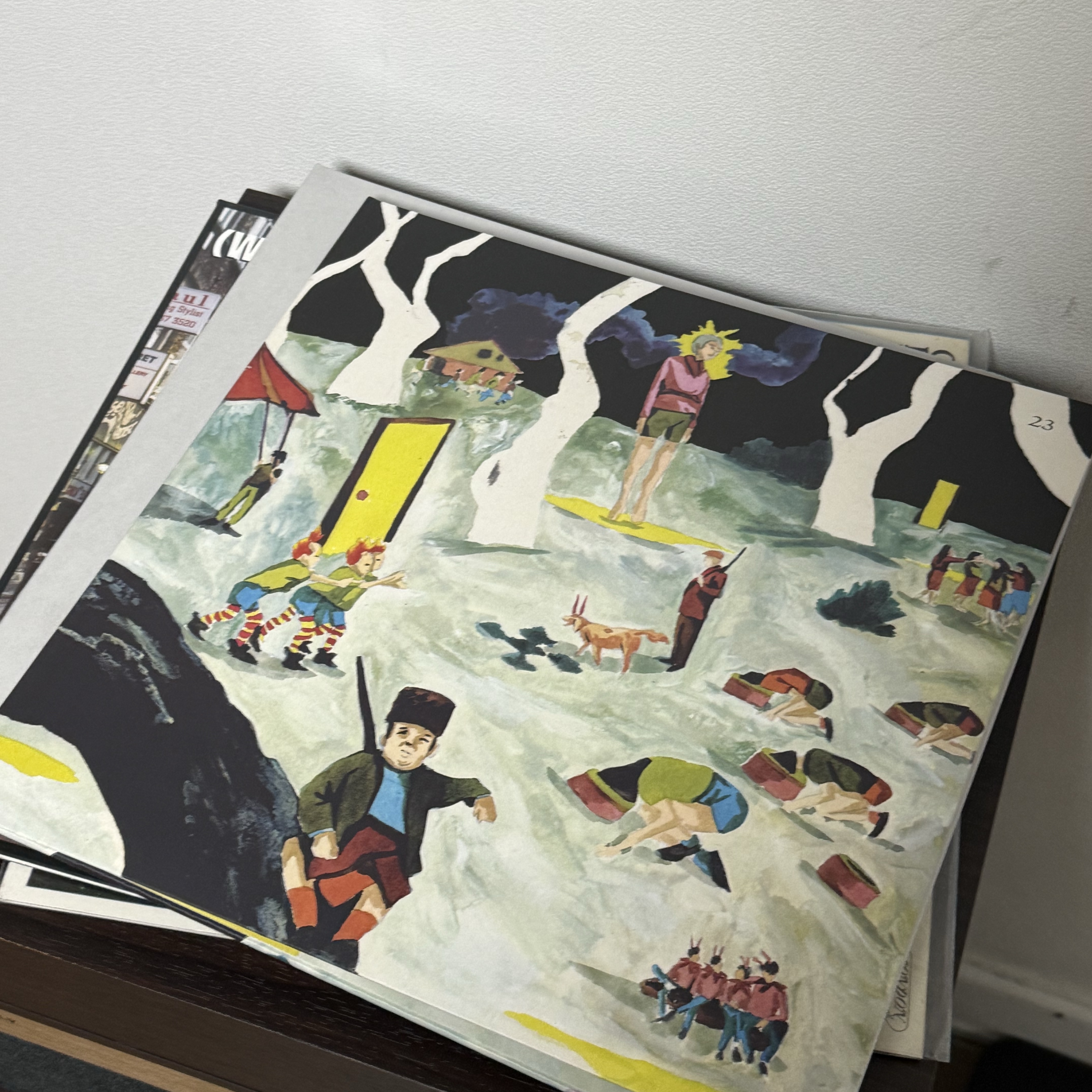 Hyukoh 1st Album 23 LP Transparent Clear (2LP) 착용 스타일